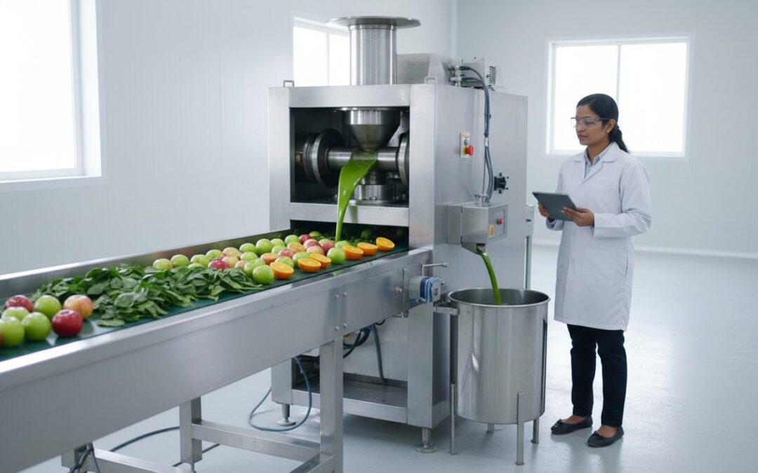 Masticated Juice: From Kitchen Concept to Industrial Production