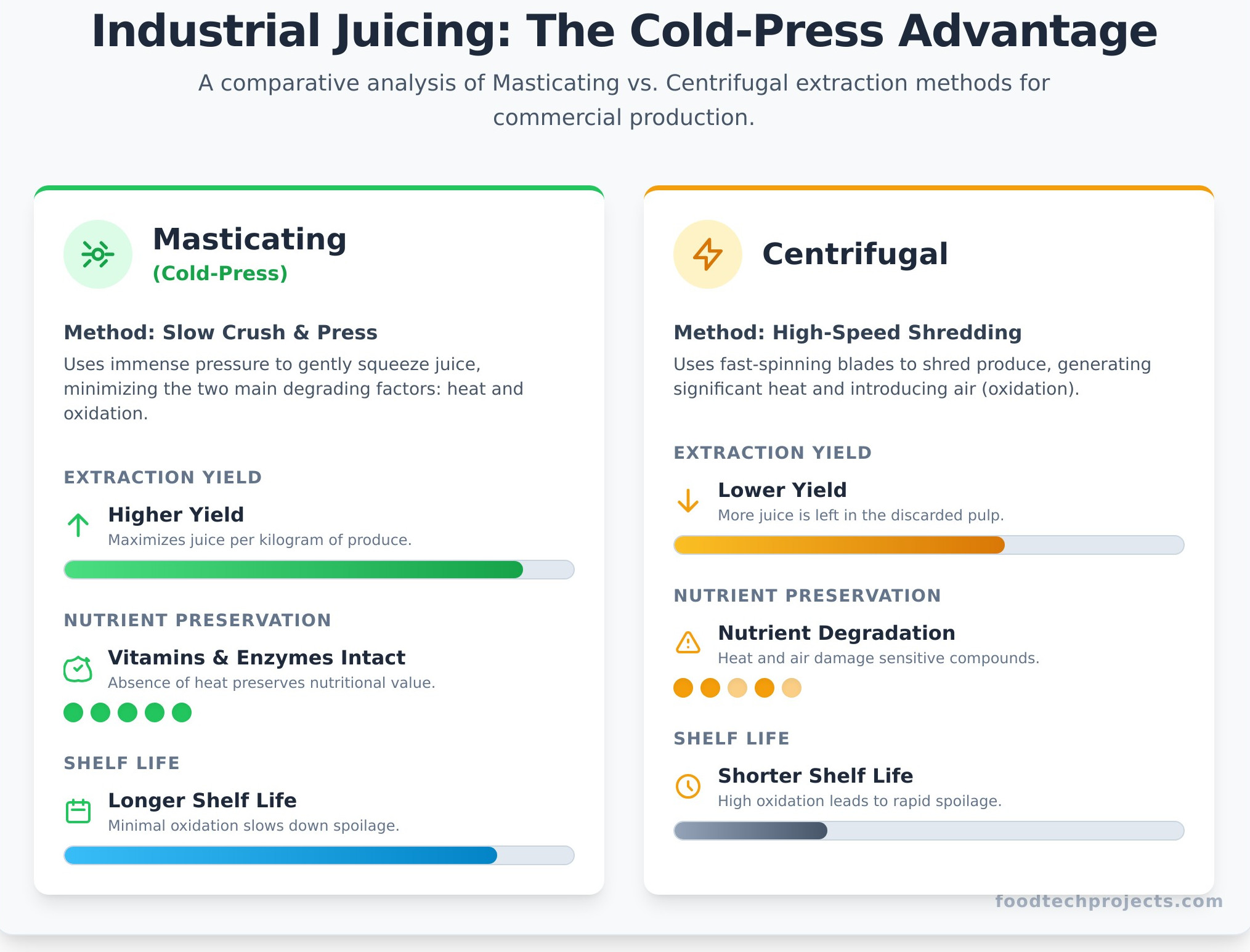 Masticated Juice: From Kitchen Concept to Industrial Production - Infographic