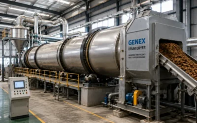 High-Efficiency Industrial Drum Dryers: The Ultimate Guide by Genex Tech Industries