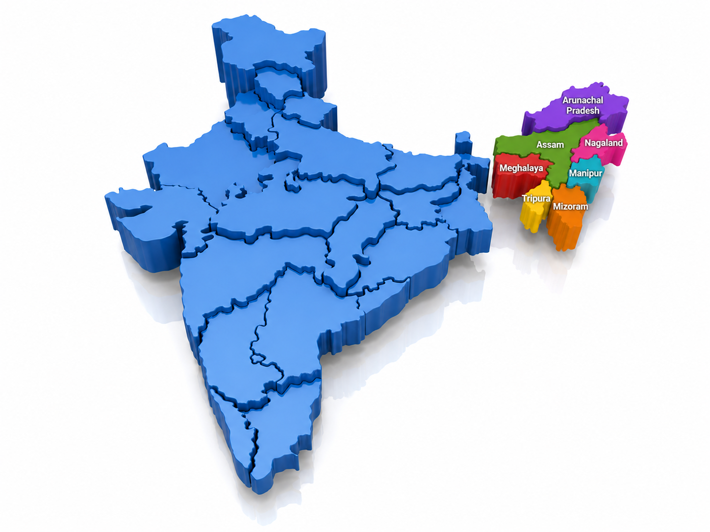 North east india